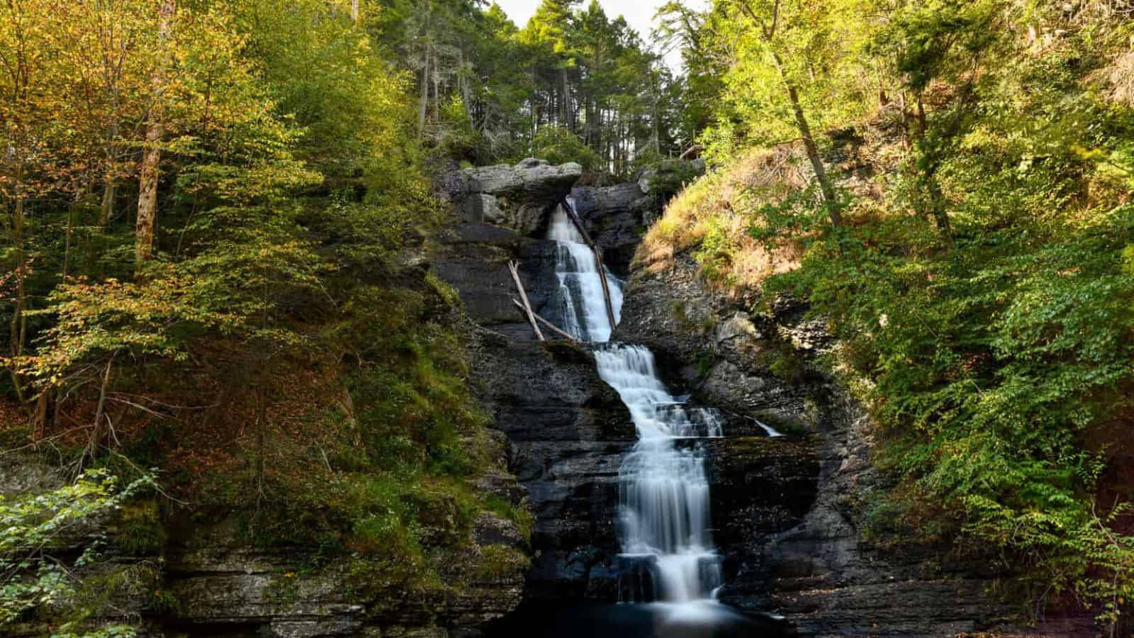 Waterfalls in Jim Thorpe