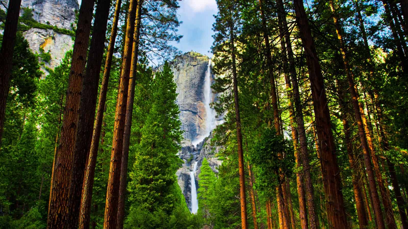 waterfalls in california