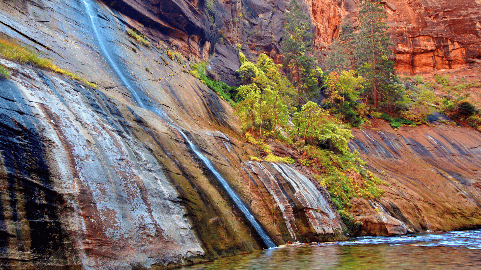 Zion Mystery Falls