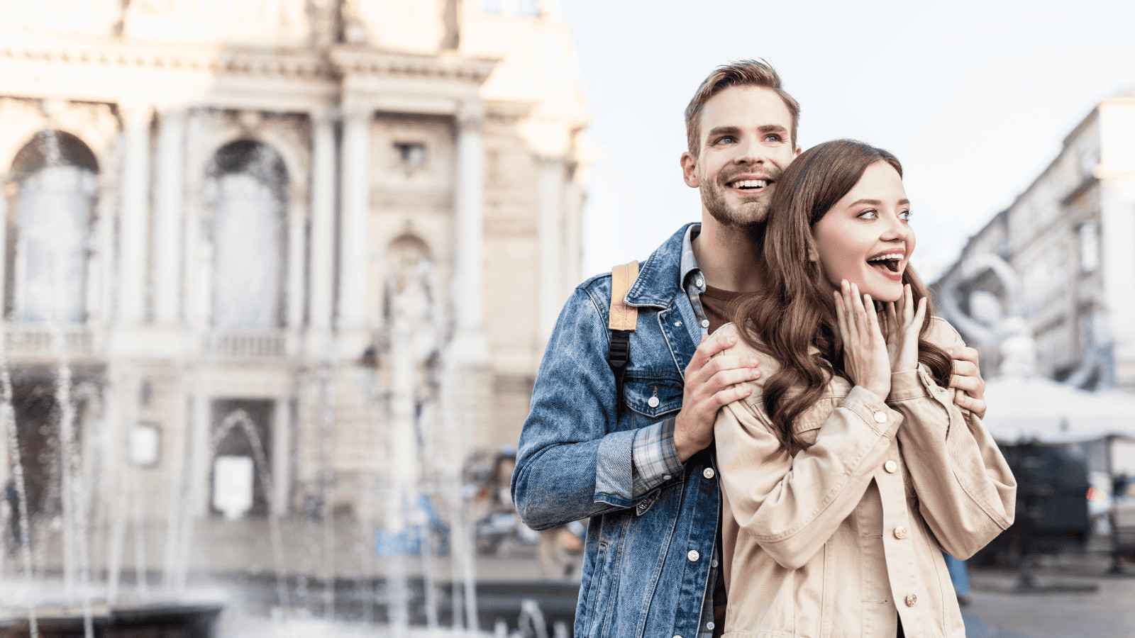 Couple in Europe