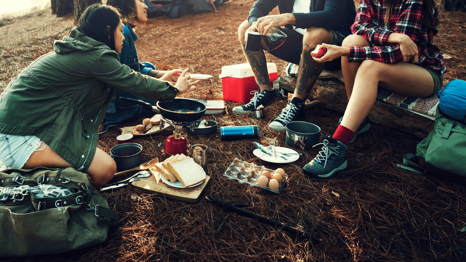 Cooking while Camping
