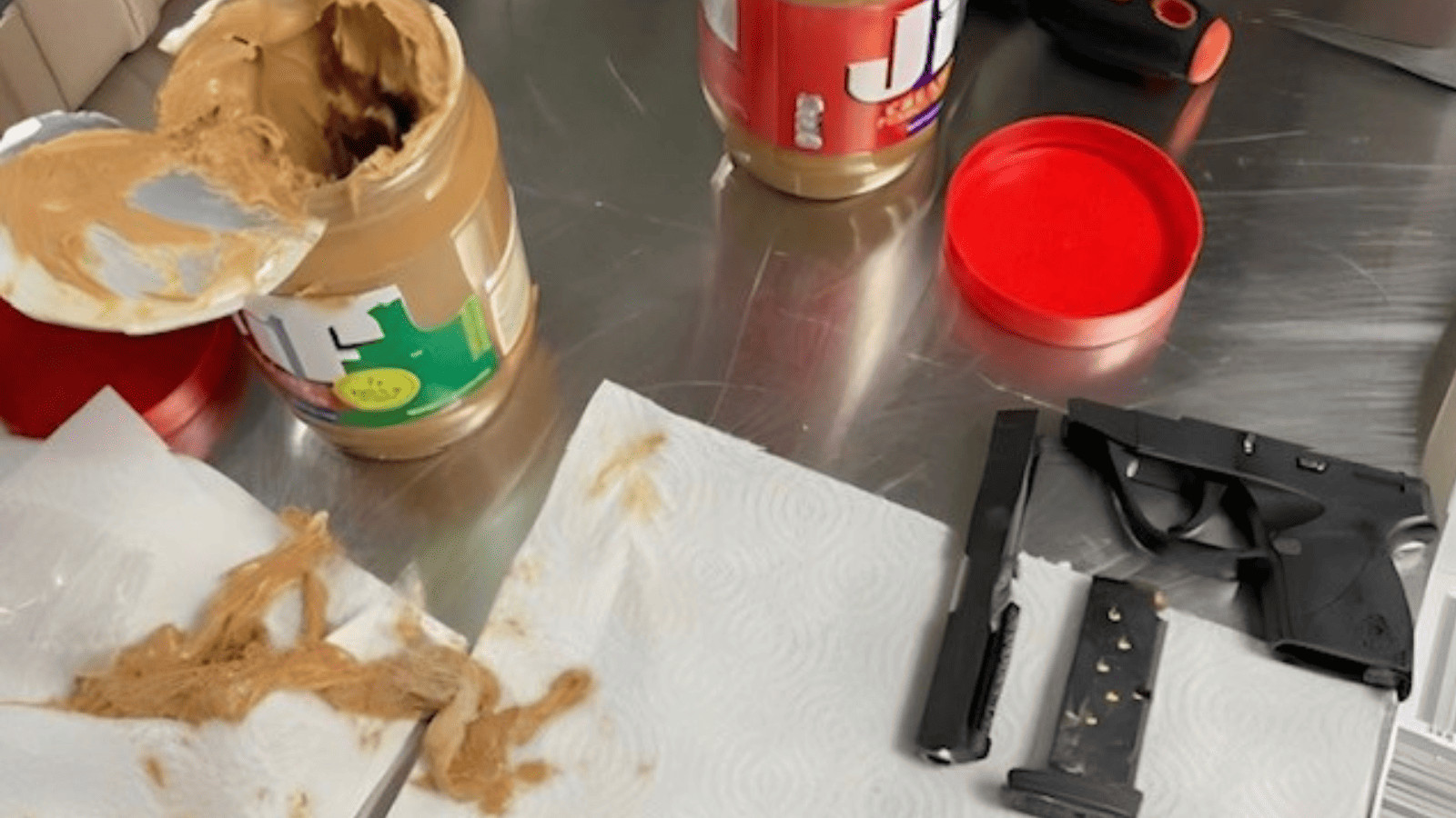 Peanut butter gun