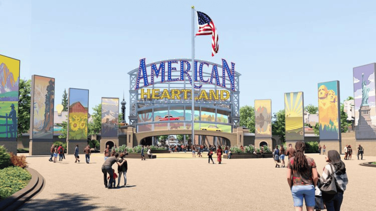 The Spirit of America: American Heartland Theme Park Set to Open 1 American Heartland Theme Park