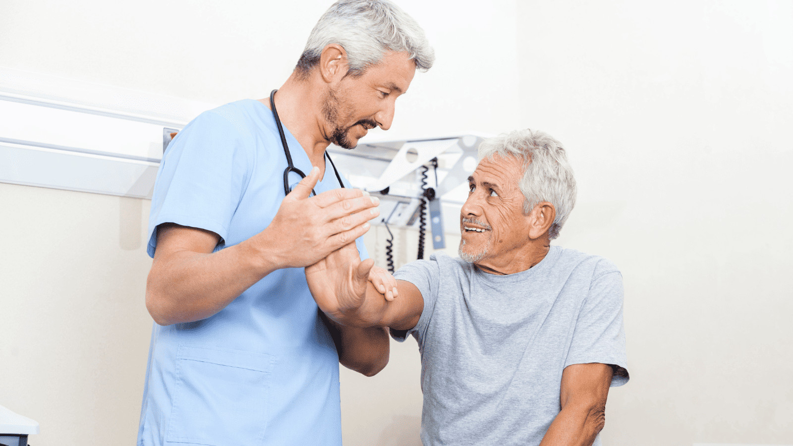 Hiking Past 60: 11 Tips to Keep You on the Trail 3 Elderly Man at Doctor
