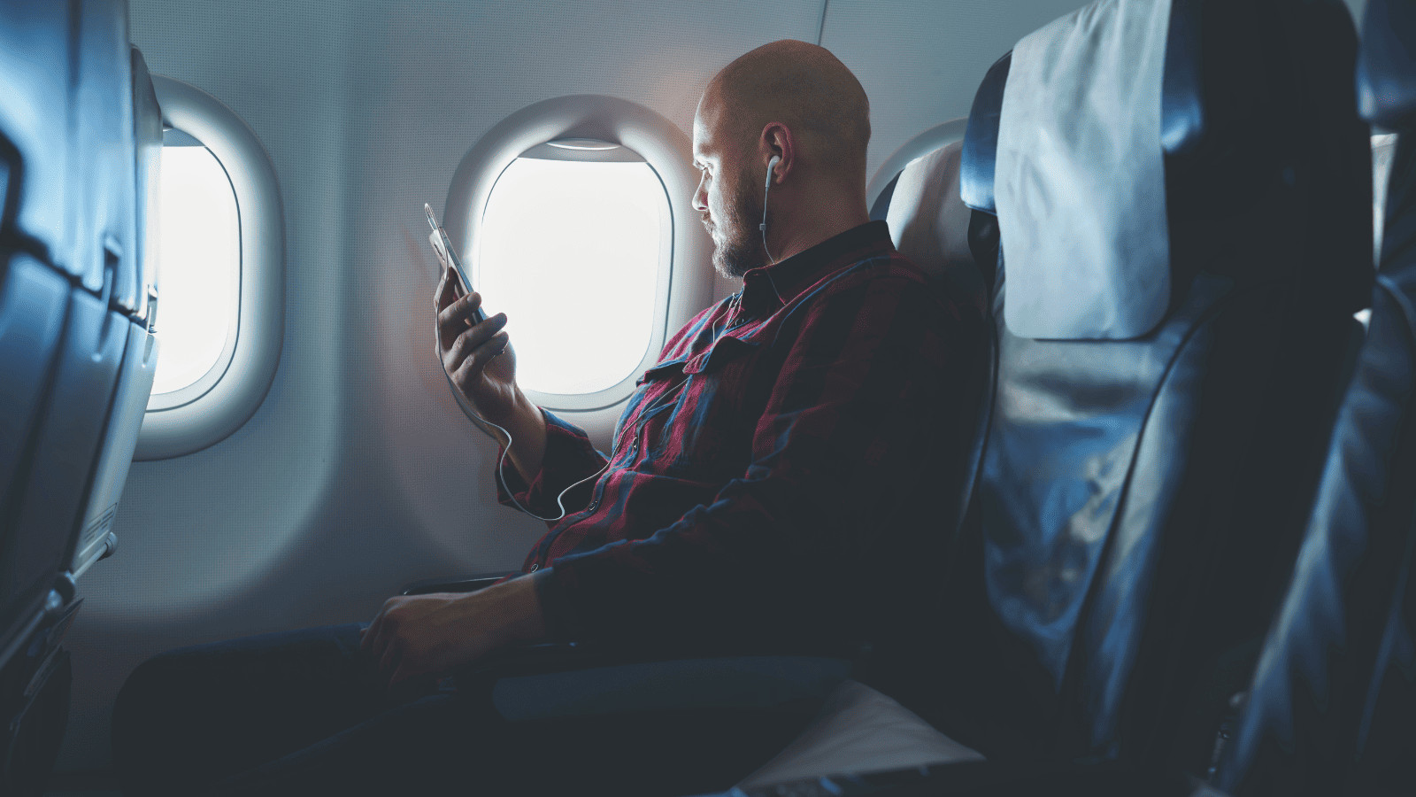 Phone on Plane