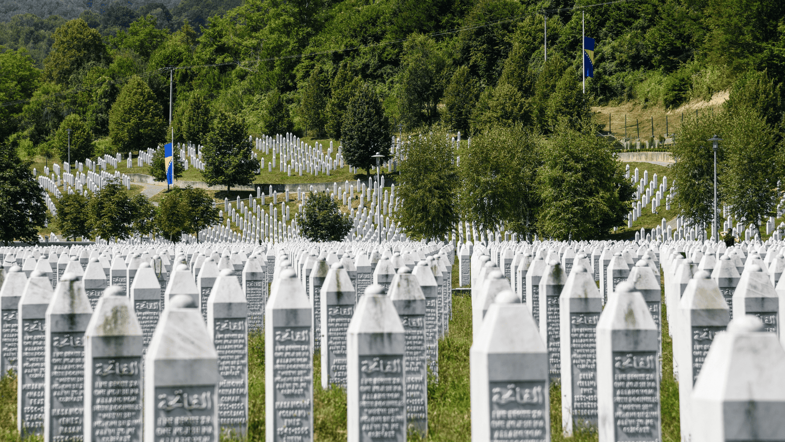 The Srebrenica Genocide Memorial in Bosnia and Herzegovina