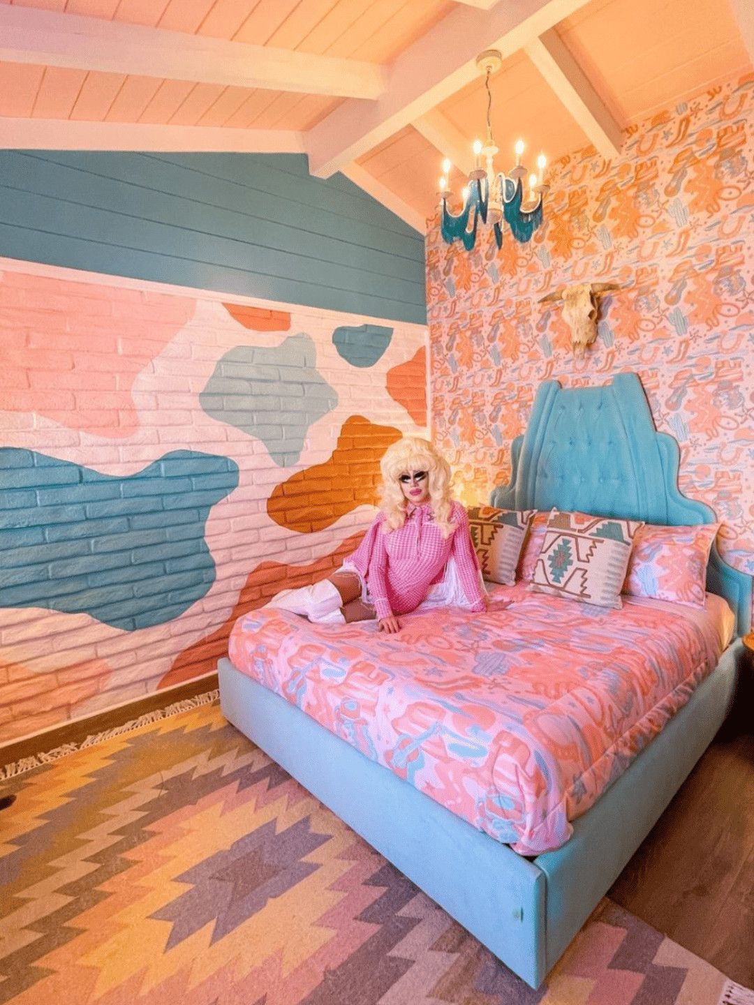 Live Out Your Barbie Fantasy at the Trixie Motel 1 YeeHaw Cowgirl Room