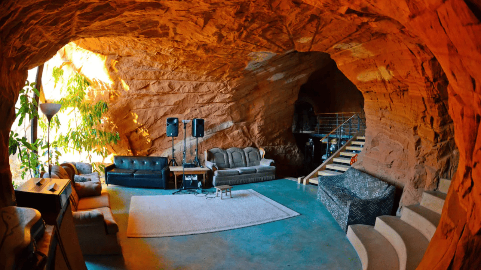 Check Out These 11 Bizarre Airbnbs 7 Bedrock Cave