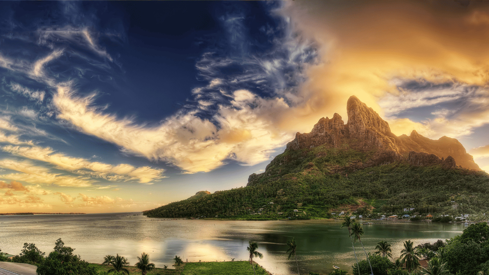 Discover the World's Most Beautiful Sunsets 10 Bora Bora sunset