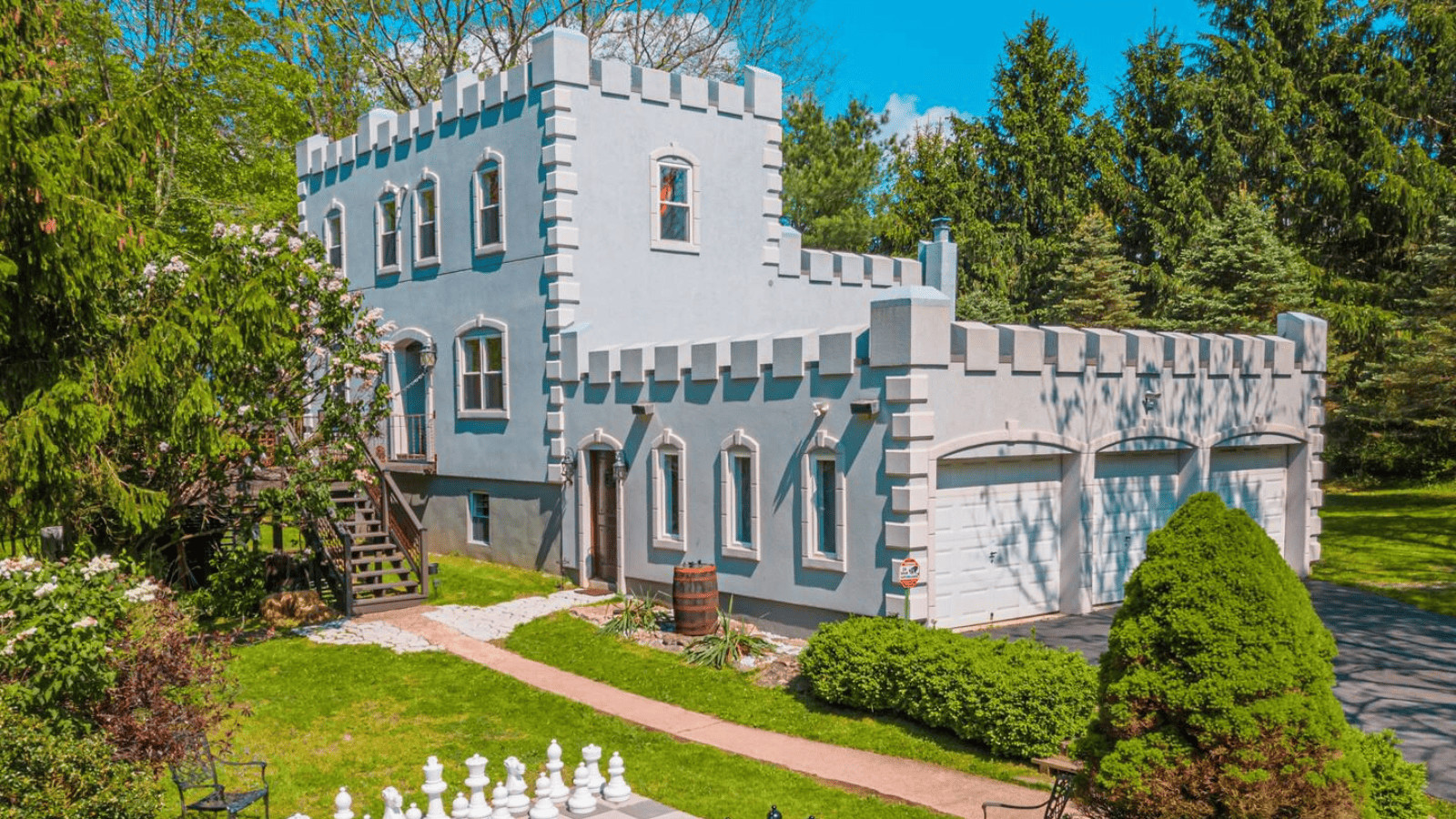 Enchanted Escapes: 12 Unforgettable Airbnb Adventures 10 Pocono Castle