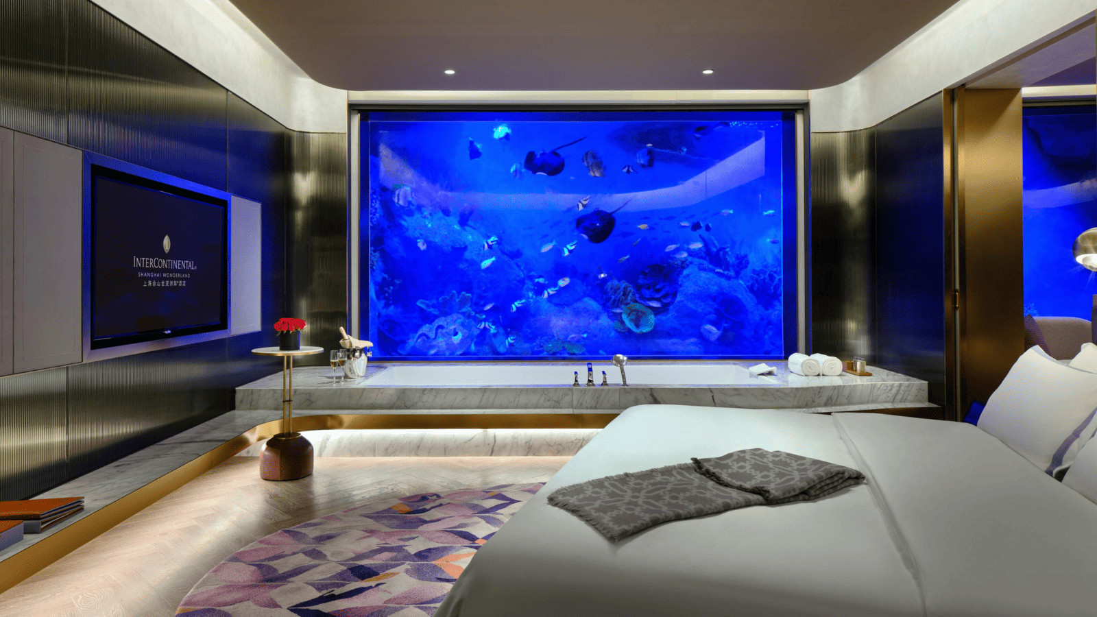 Sleep Beneath the Waves: Dive into the Top 10 Underwater Hotels 6 Intercontinental Shanghai Wonderland
