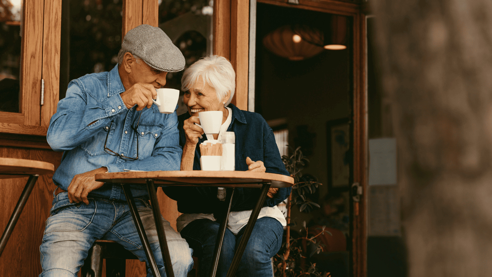 Couple Drinking Coffee