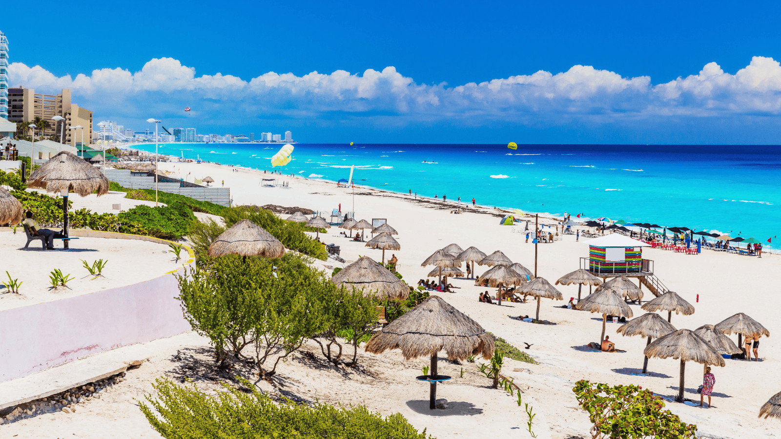 Cancun hotel zone, Mexico