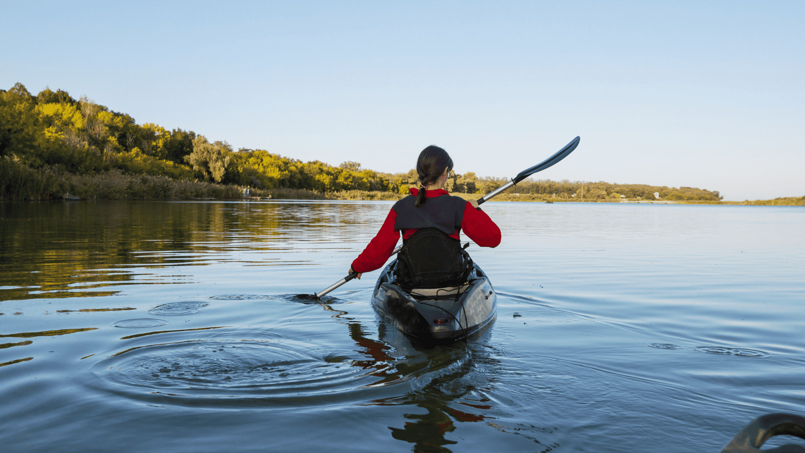 Person Kayaking