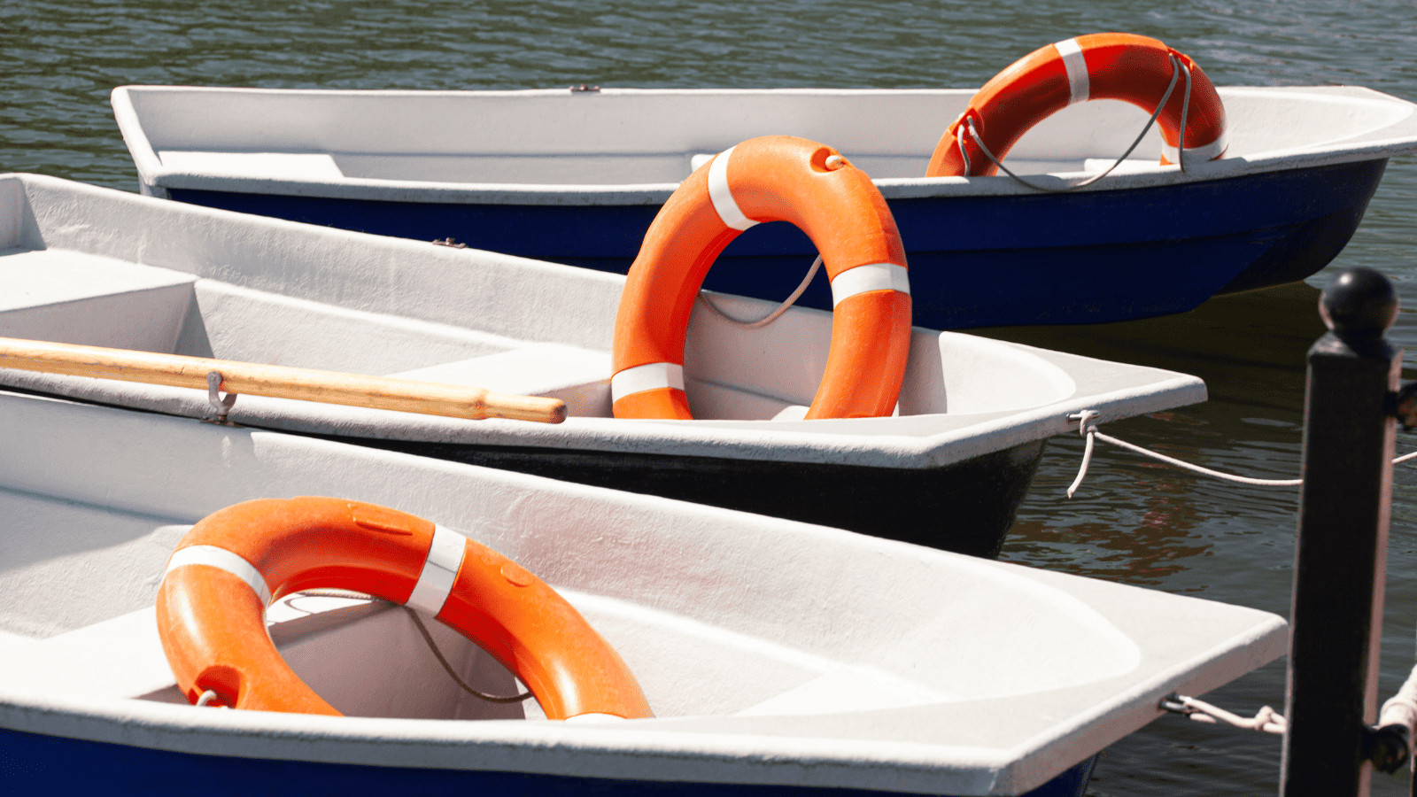 Rowing boats