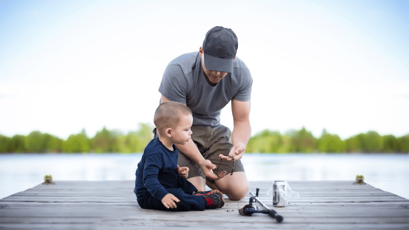 Lakes Near Seattle: Top 17 Lakes in the Region 14 Man and child fishing