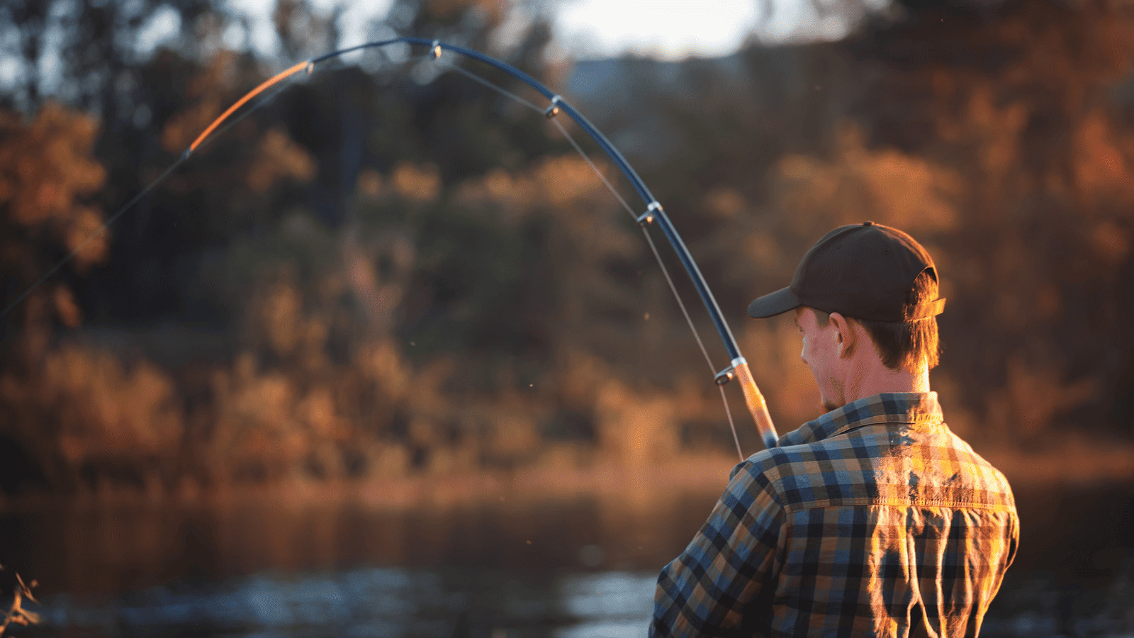 Man fishing