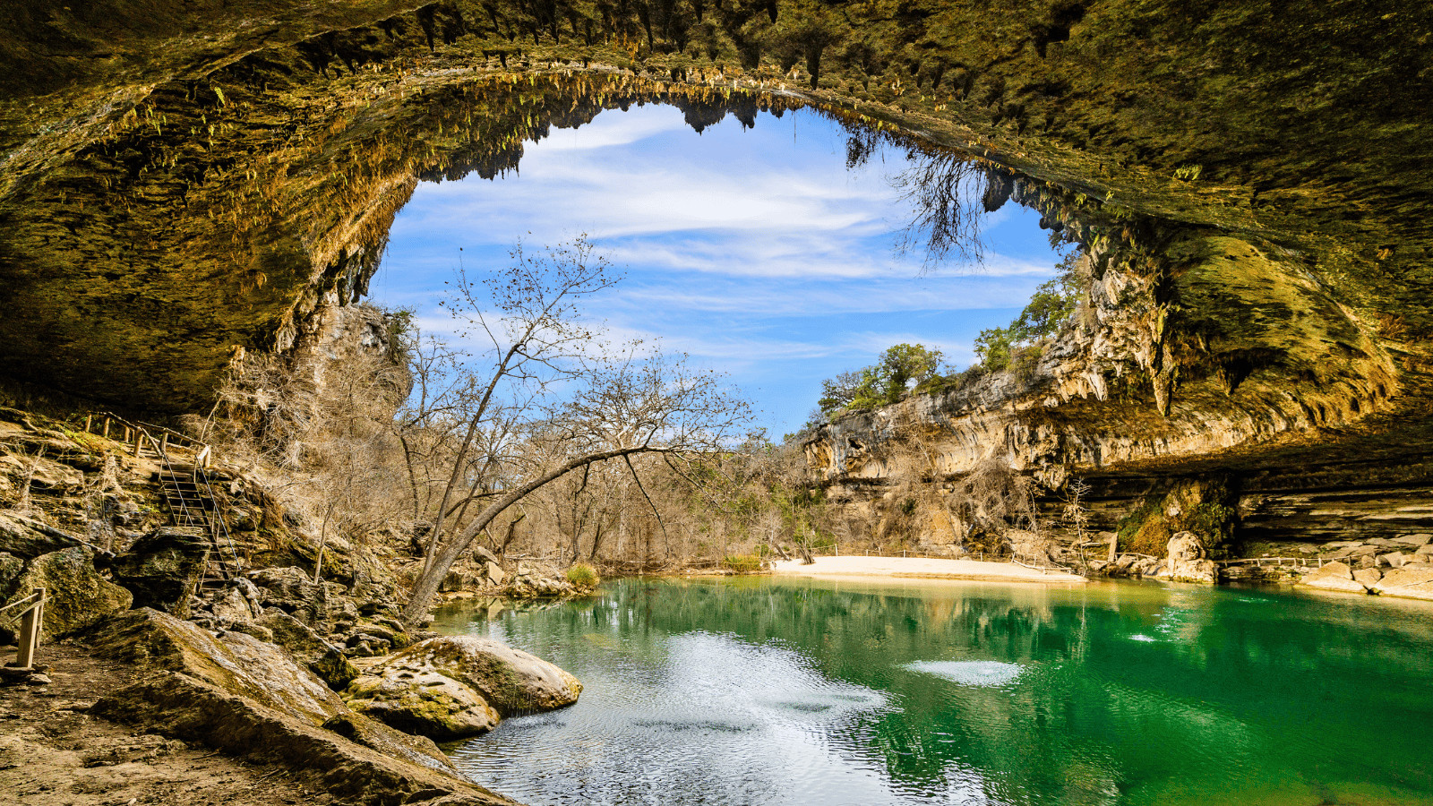 Exploring The Lone Star State: 11 Unmissable Things to Do 1 Hamilton Pool Preserve Canva