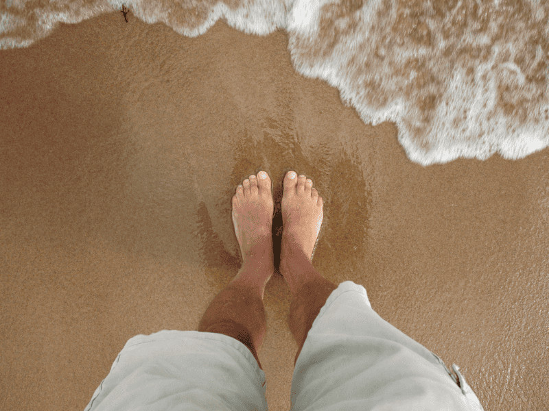 Uncover 9 Hidden Beaches Near Gulf Shores, And Where You Can Find Them 2 Feet in sand and sea