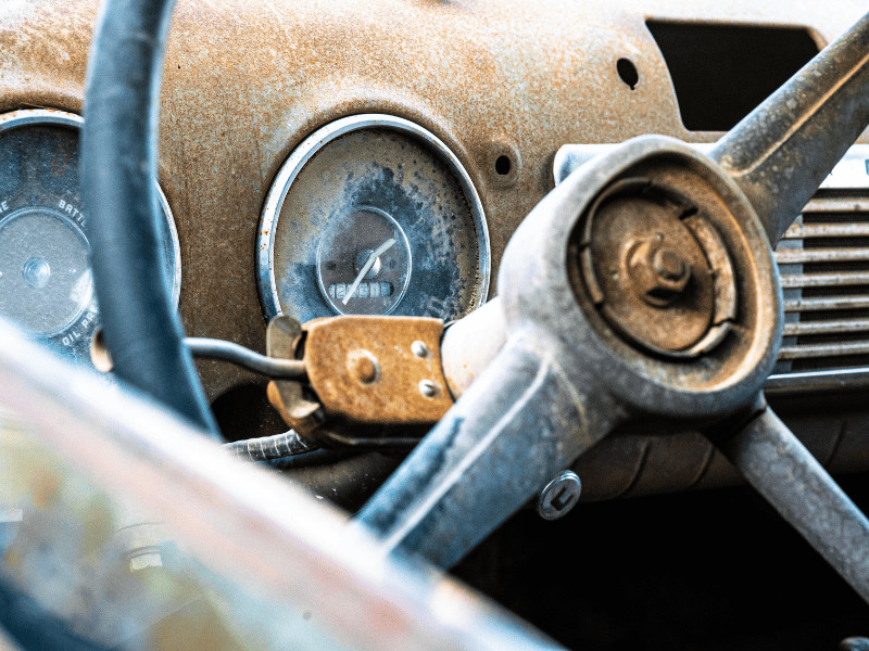 We Stepped into 9 Ghost Towns Near Vermont and Found Hidden Treasures 8 Abandoned car