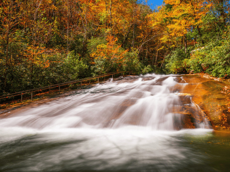 A Paradise I Never Knew Existed:10 Hot Springs in North Carolina 3 Sliding Rock