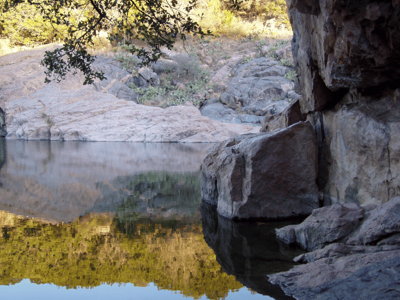 These 12 Hot Springs in Texas Are So Beautiful, They'll Take Your Breath Away 12 Inks Lake State Park, Texas - Hot springs in Texas