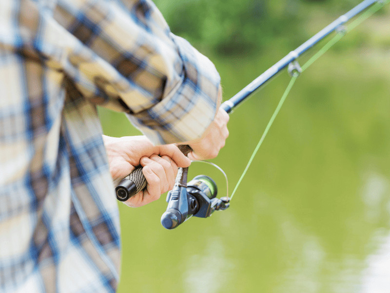 Man fishing