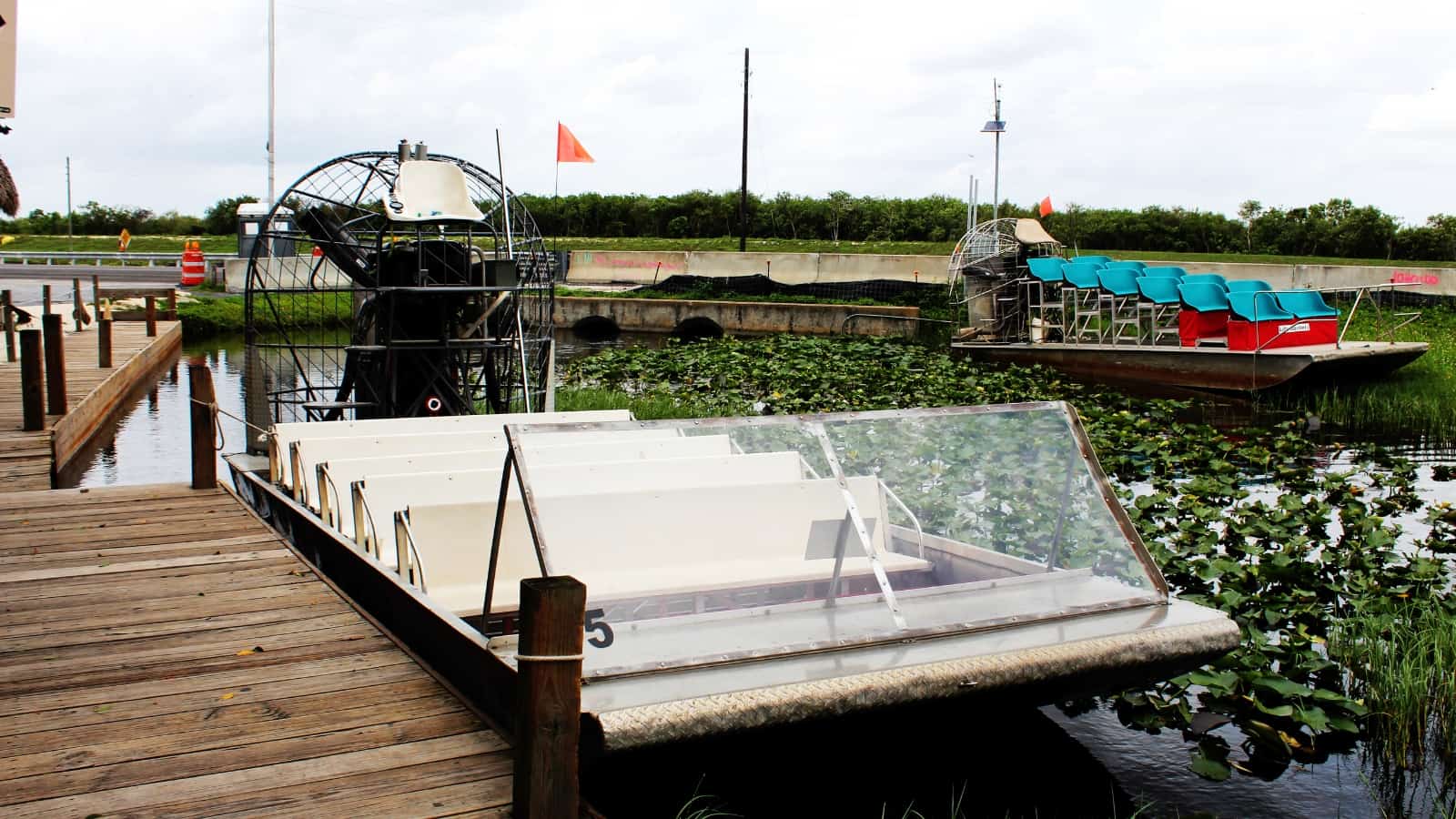 Airboat in den Everglades