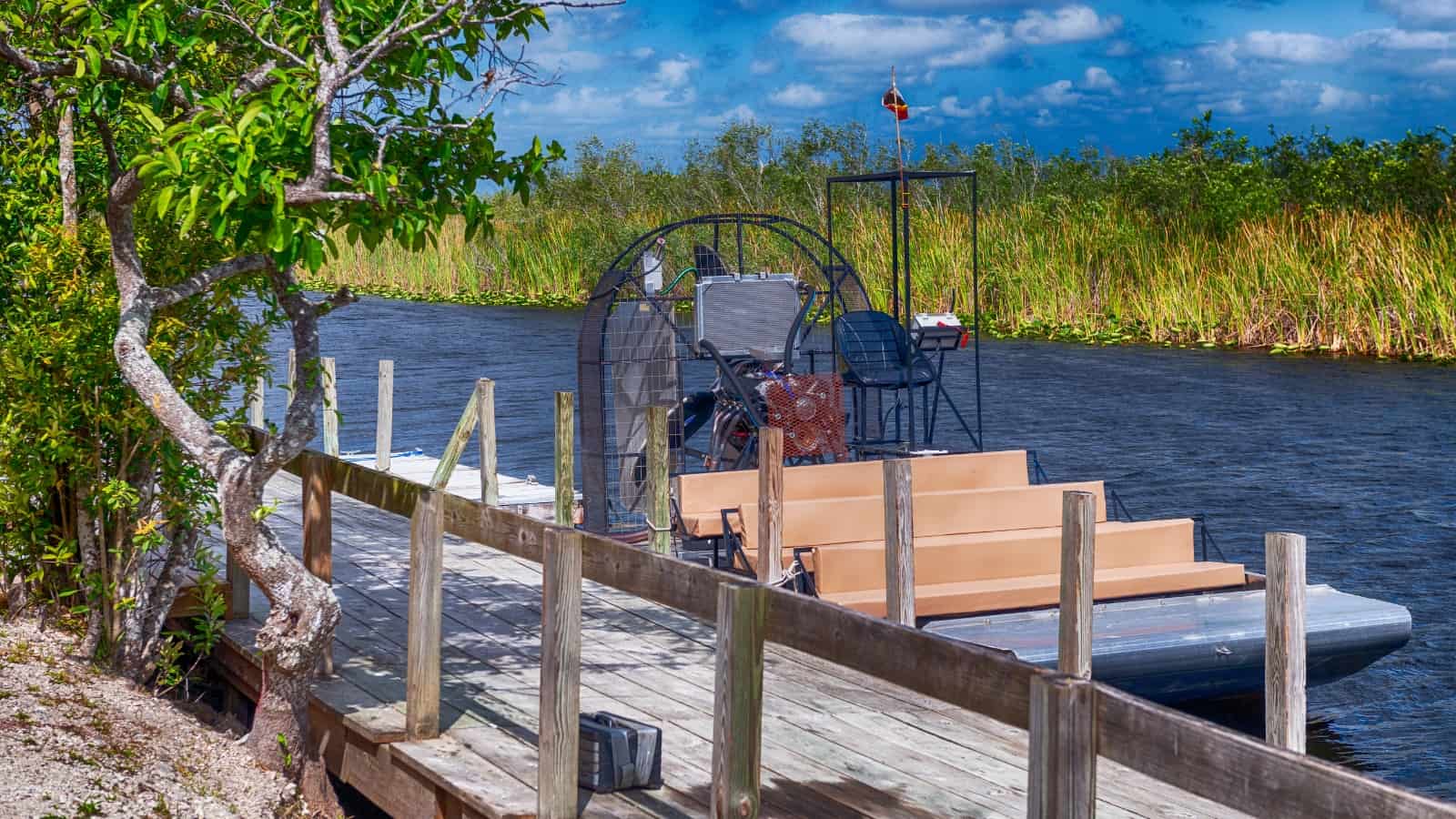 Everglades Ariboat Ready for Exploration Tour