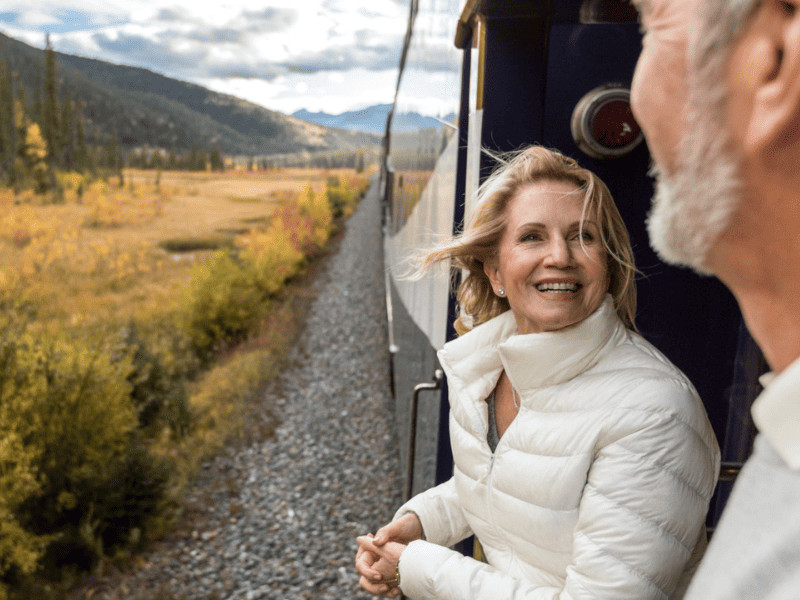 Train trip around the world