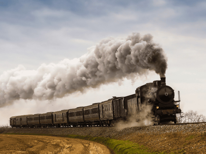 Train trip around the world