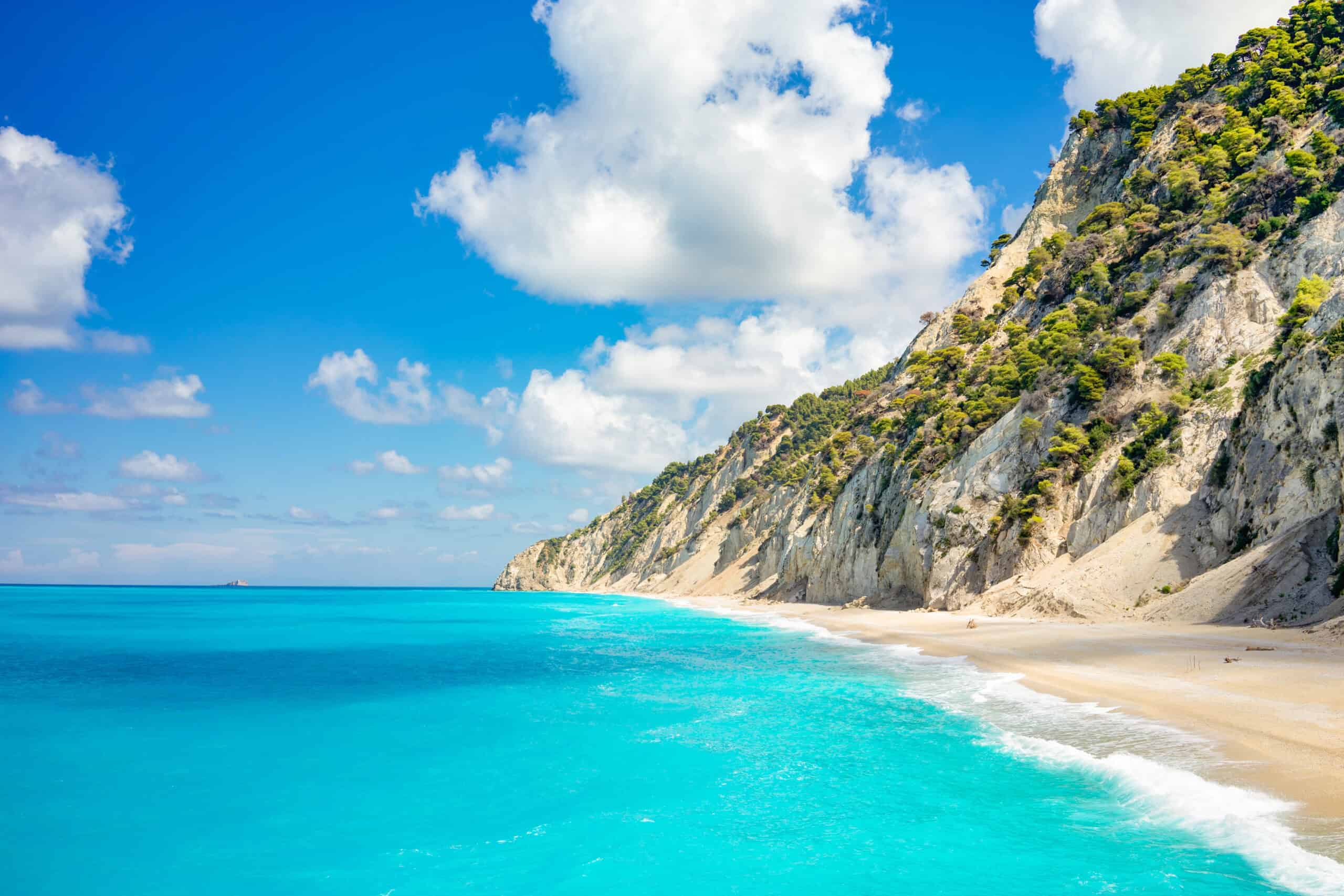 Egremni Beach, Lefkada, Greece