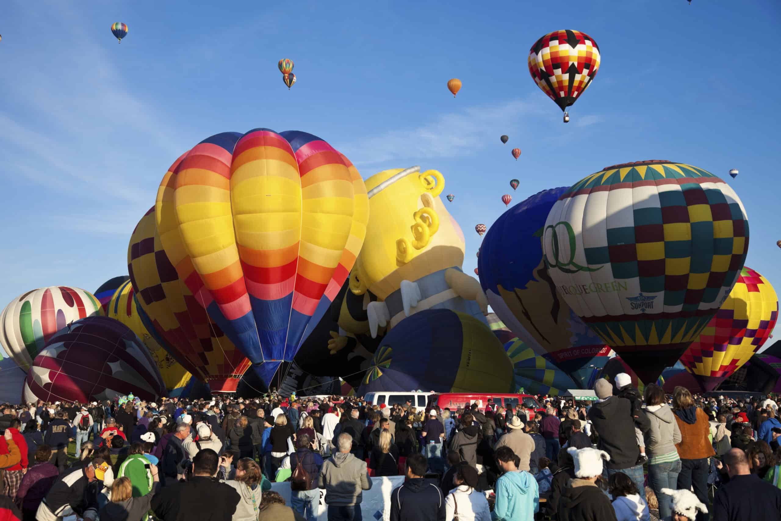 Hot Air Ballooning in Albuquerque, New Mexico
