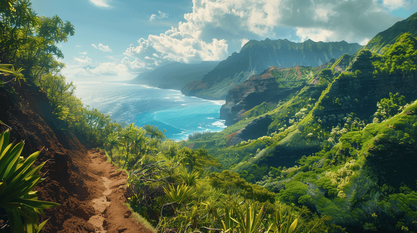 Kalalau Trail, Hawaii, USA