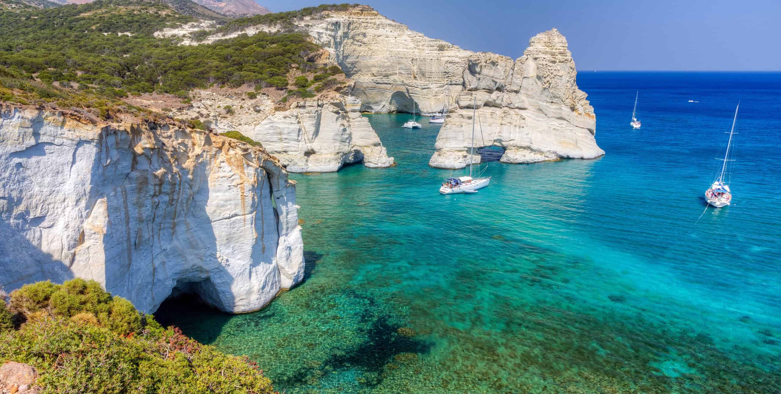 Kleftiko Beach, Milos, Greece