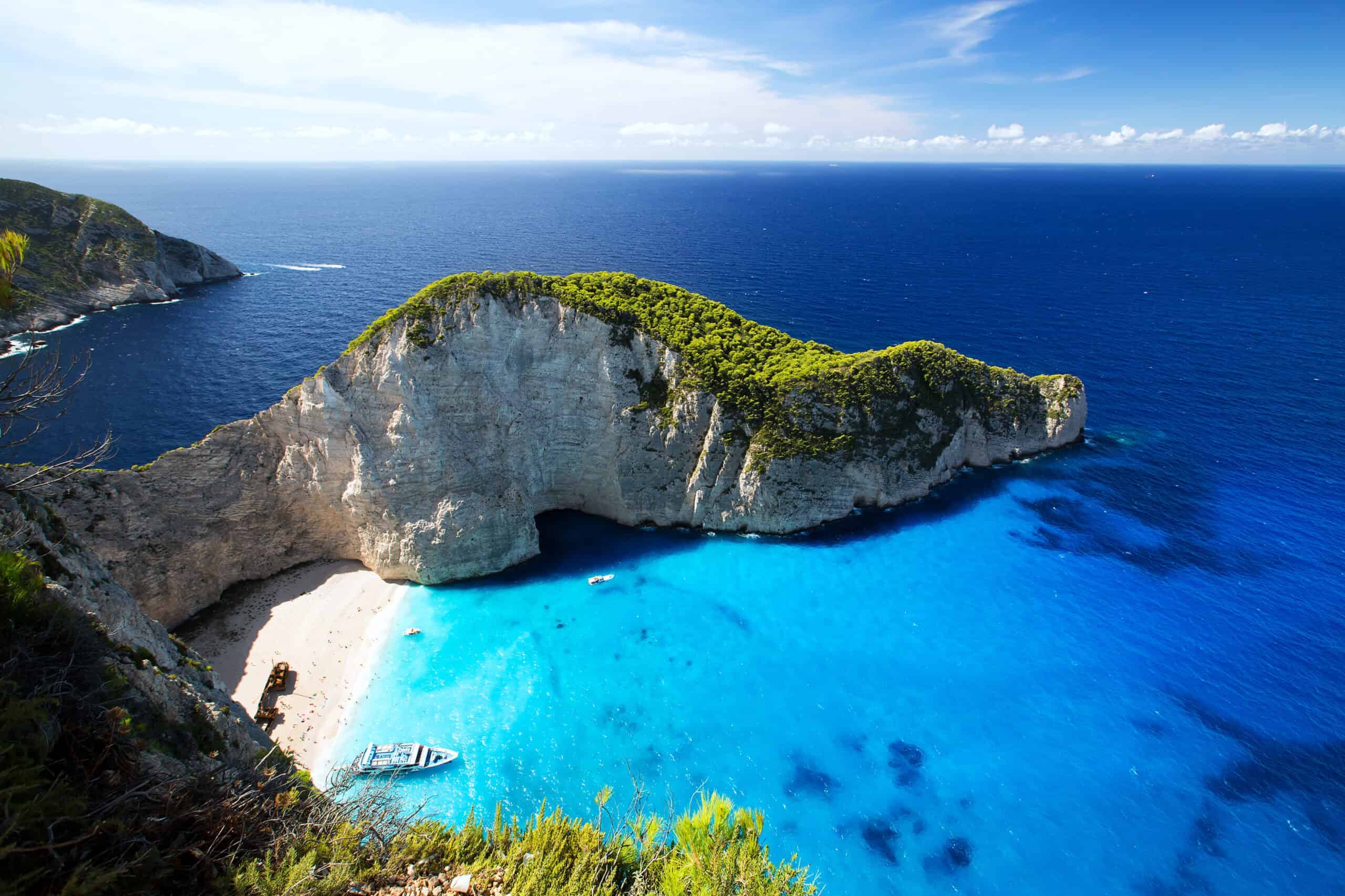 Navagio Beach, Zakynthos, Greece