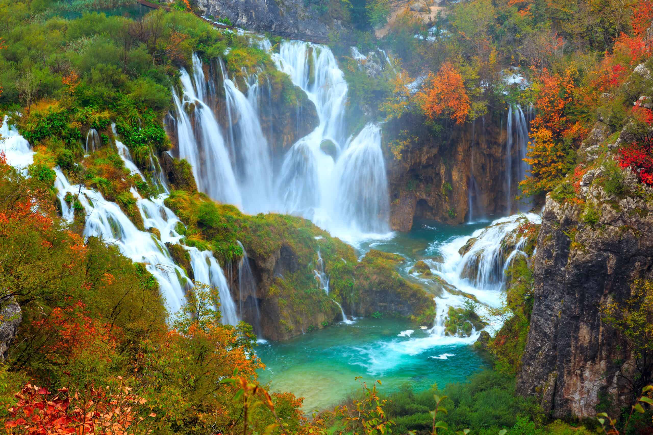 Plitvice Lakes Waterfalls, Croatia