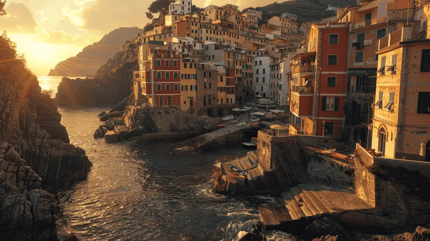 Riomaggiore, Cinque Terre, Italy