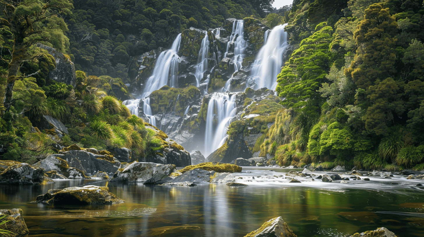 Sutherland Falls, New Zealand