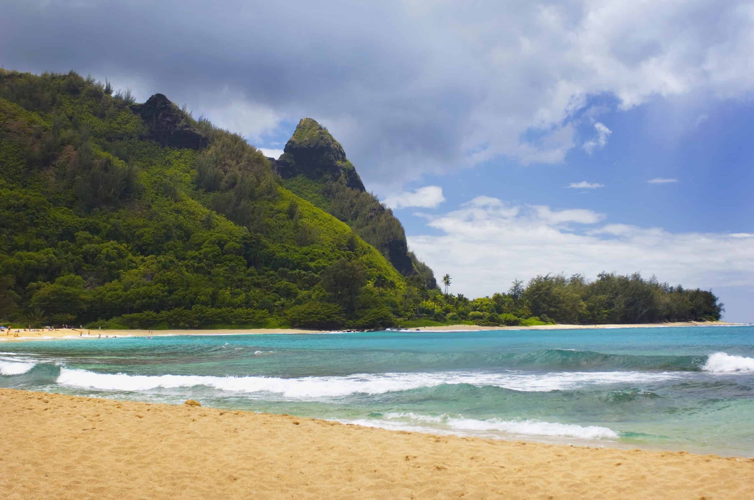 Tunnels Beach, Kauai, Hawaii