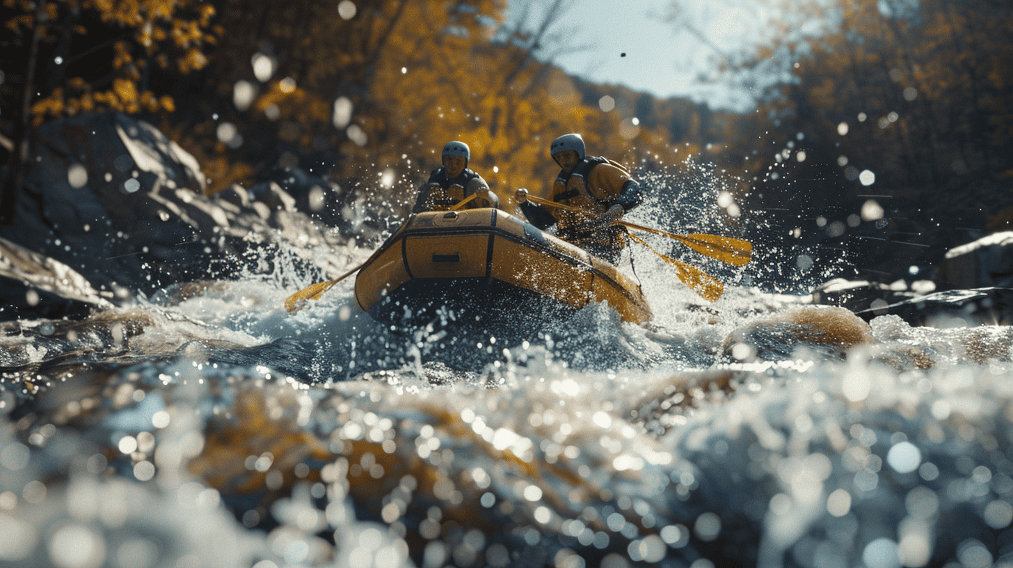 Whitewater Rafting on the Gauley River, West Virginia