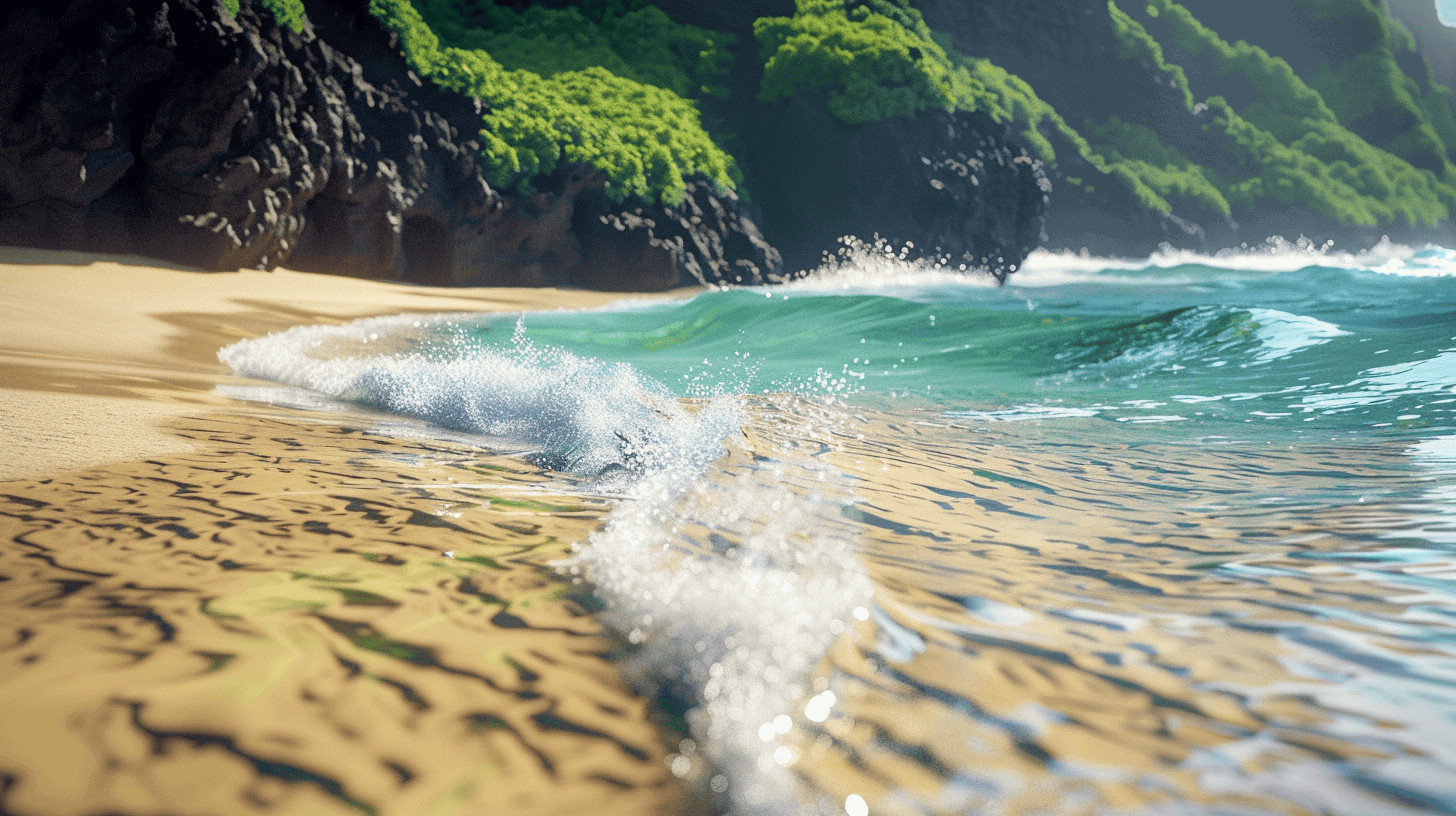 Awahua Beach, Hawaii