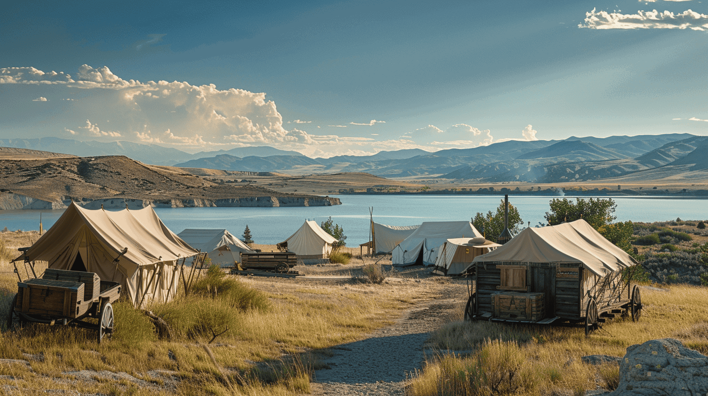 12 Best Glamping Spots in the U.S. for a Luxurious Outdoor Experience 6 Conestoga Ranch – Utah