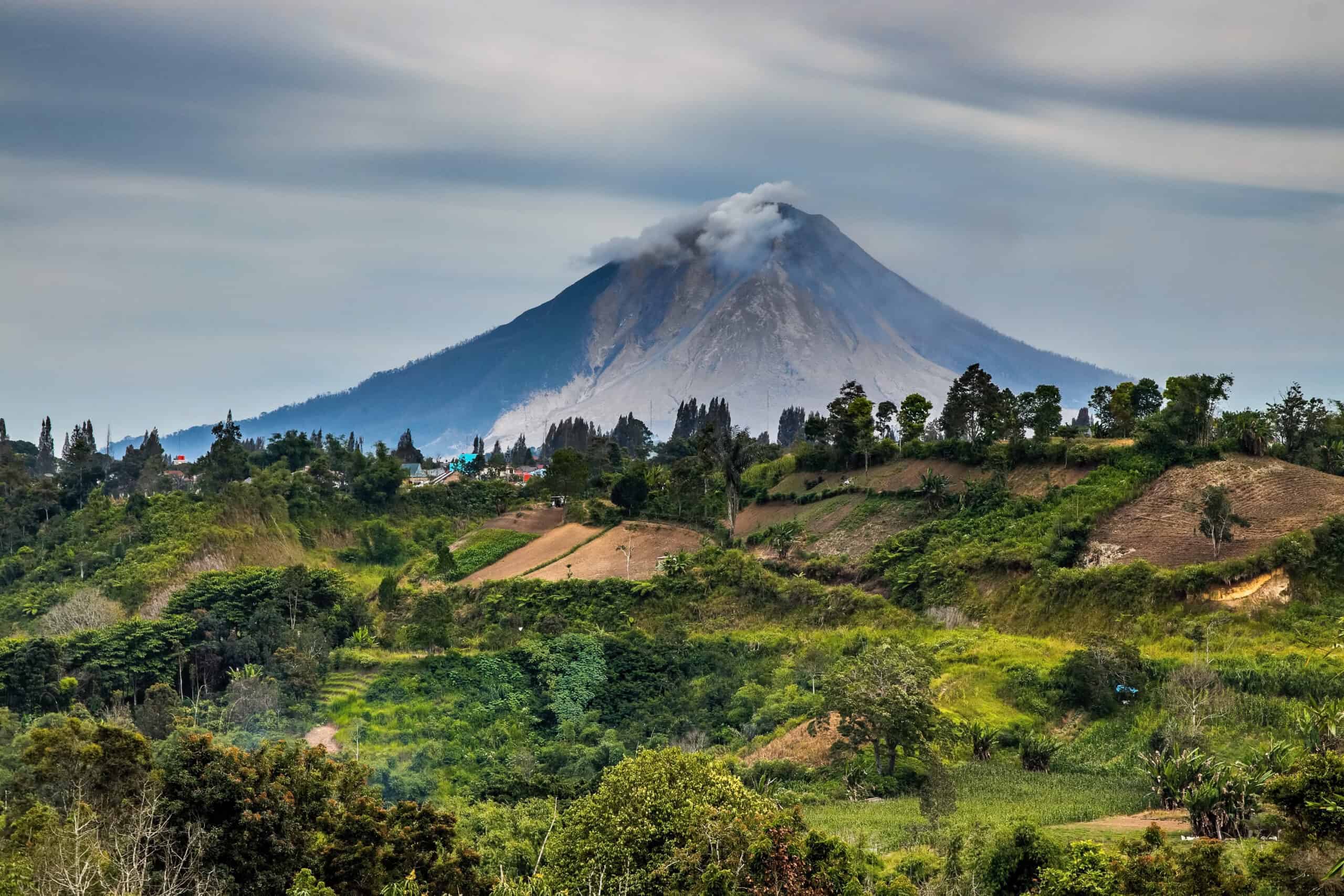 Mount Sinabung, Indonesia