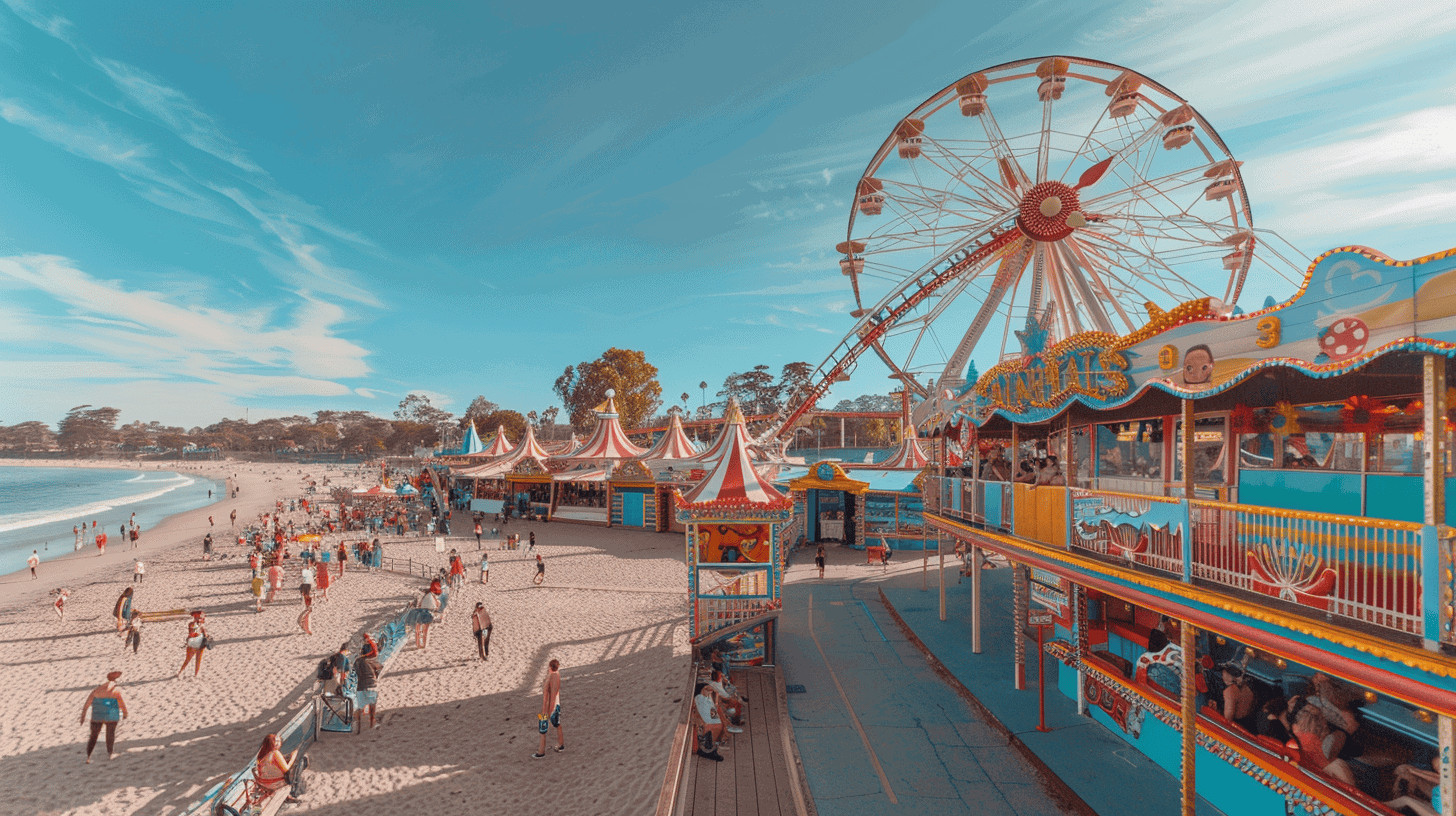 11 Family-Friendly Attractions in California 2 Santa Cruz Beach Boardwalk (Santa Cruz)