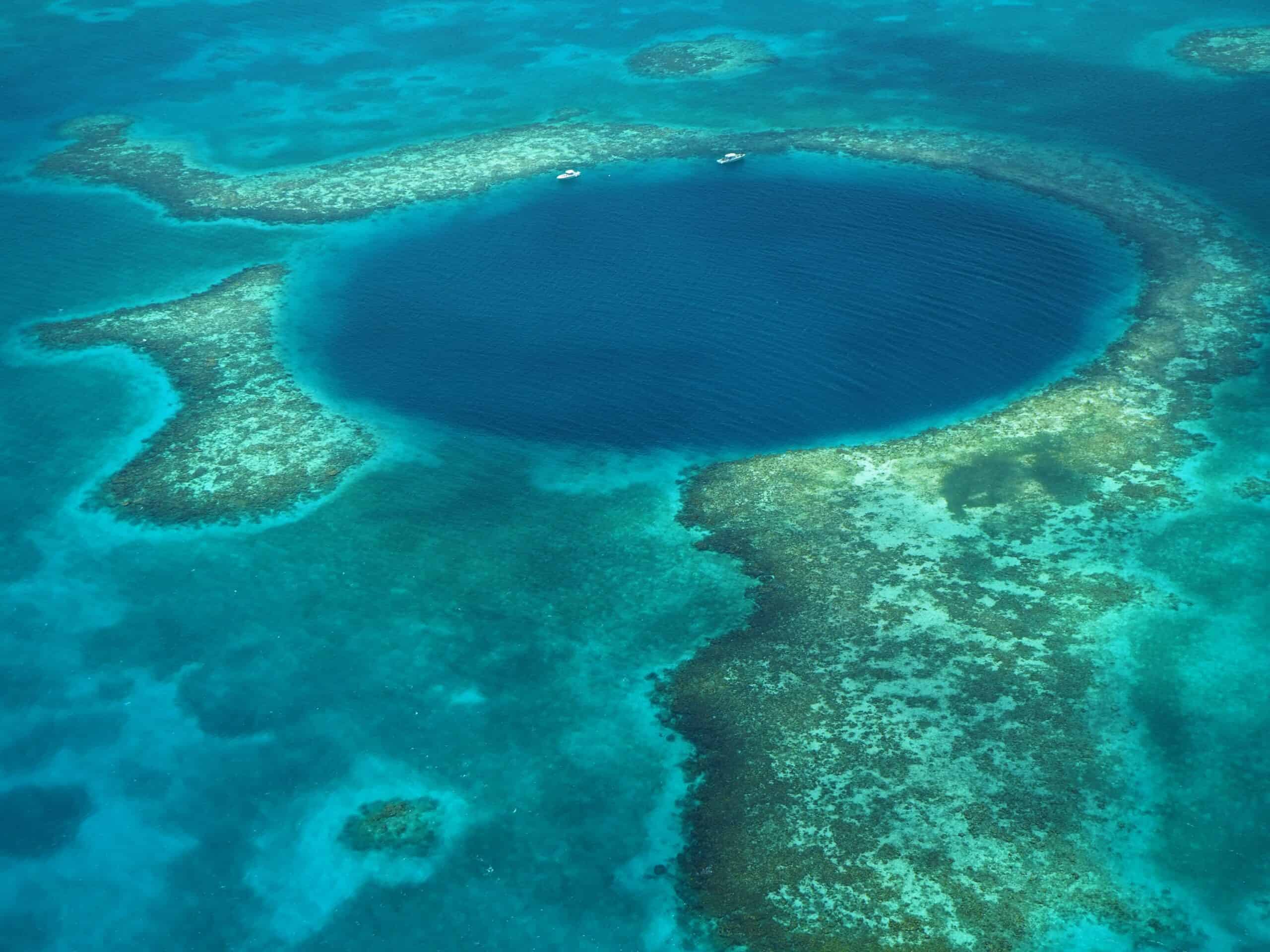 10 Most Mysterious Places on Earth That Science Can’t Explain 3 The Great Blue Hole, Belize