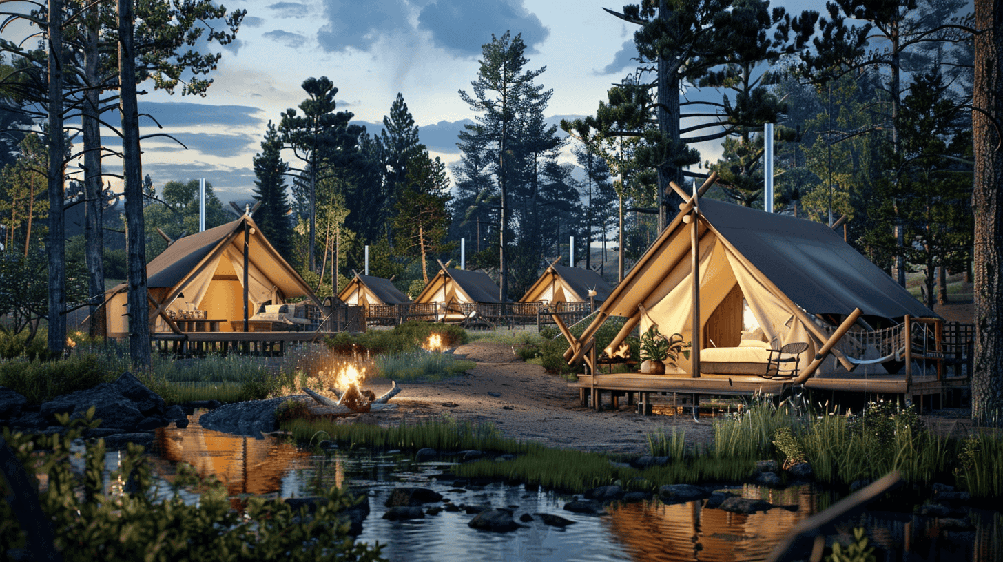 12 Best Glamping Spots in the U.S. for a Luxurious Outdoor Experience 5 The Resort at Paws Up – Montana