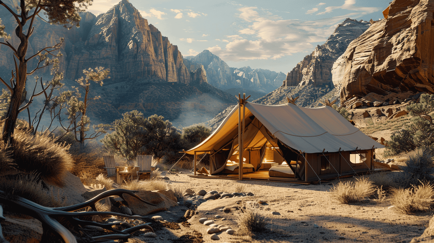 12 Best Glamping Spots in the U.S. for a Luxurious Outdoor Experience 1 Under Canvas Zion – Utah