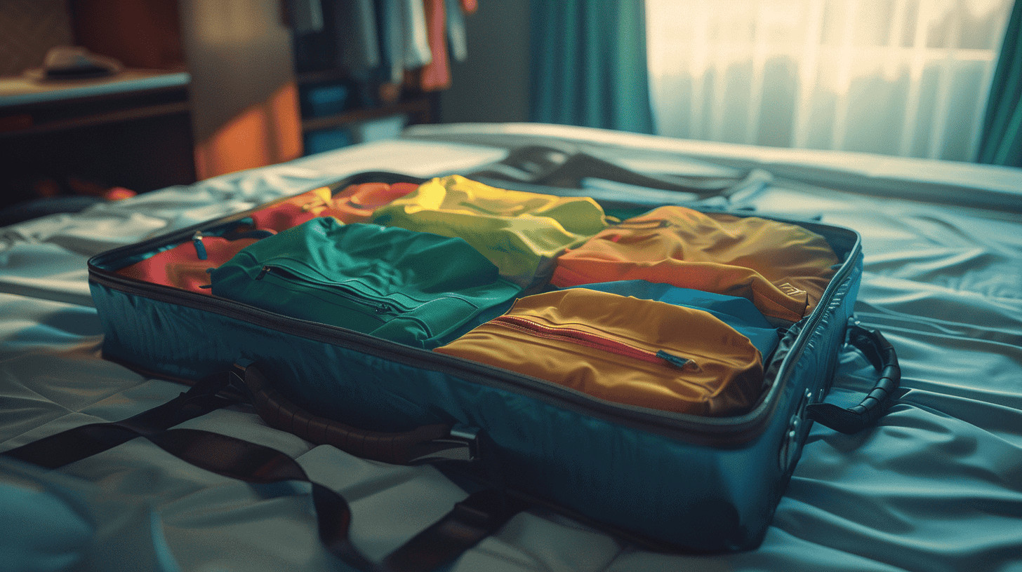 13 Packing Hacks Every Traveler Should Master 2 suitcase with clothes