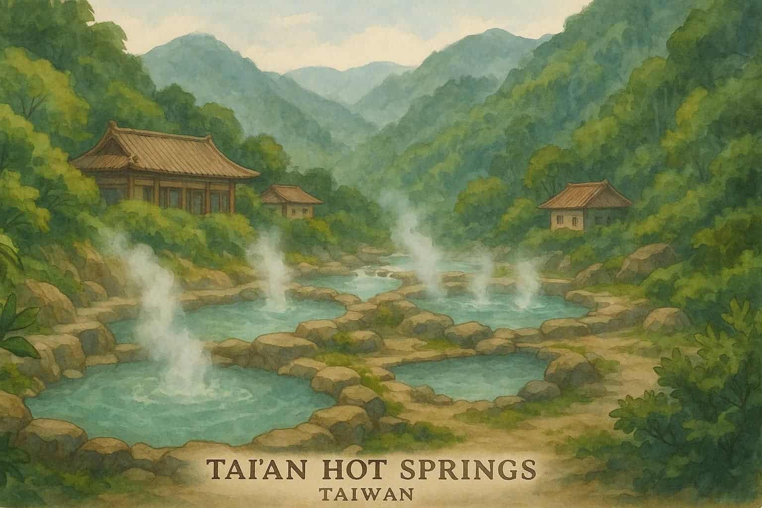 Beyond Bali: 12 Asian Destinations Where Tradition Still Rules 3 20250501 2000 Taian Hot Springs simple compose 01jt5vezmyfvjam8fb84pn533m 1